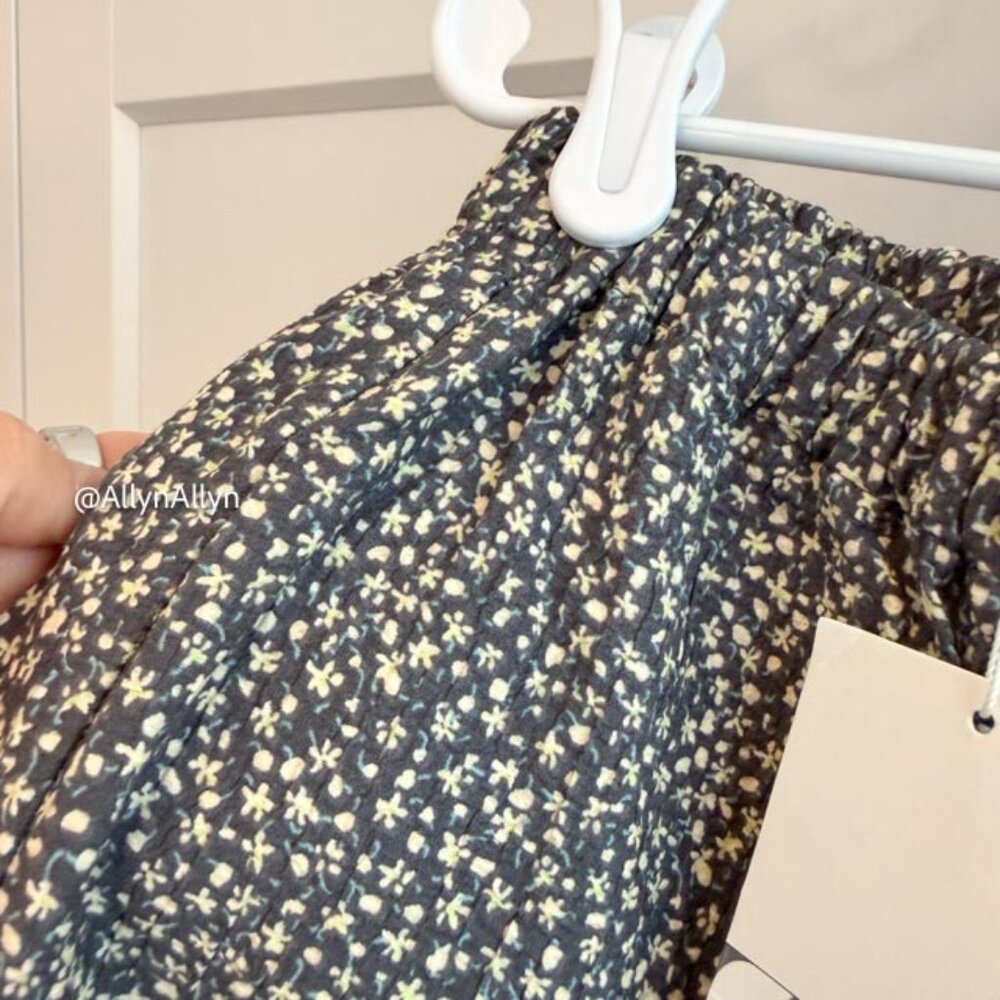 Zara NWT Kids Harem Pants - Pale Floral - 5-6T - Picture 6 of 11
